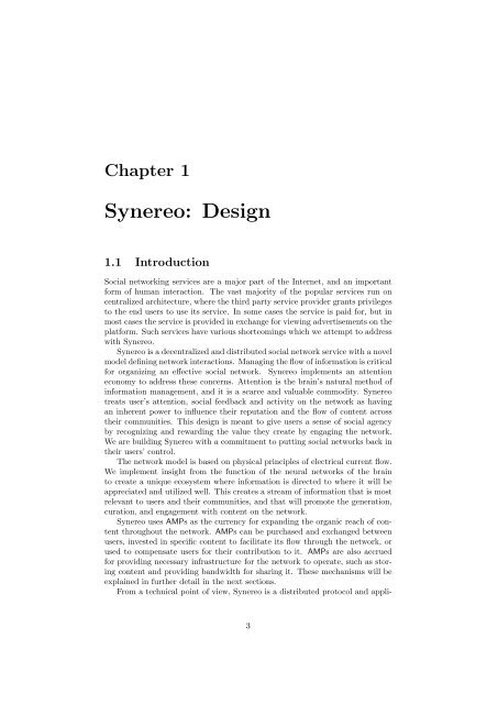 Synereo Whitepaper With Cover