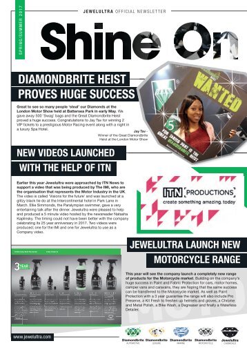 Jewelultra Summer Newsletter