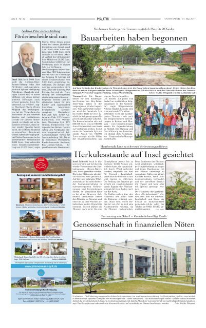 Sylter Spiegel 31.05.2017