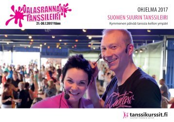 Valasrannan Tanssileiri 2017 Ohjelma