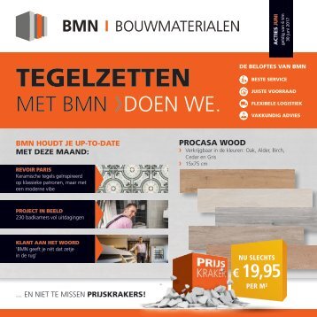 BMN krant - tegelzetten met bmn > doen we. Uitgave juni 2017