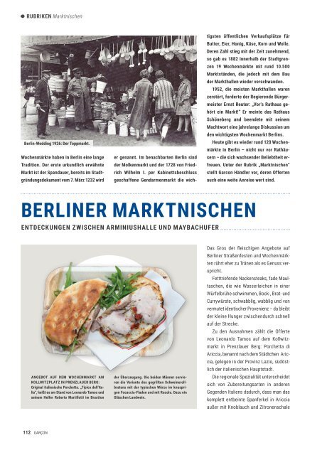 Magazin GARCON - Essen, Trinken, Lebensart Nr. 44 