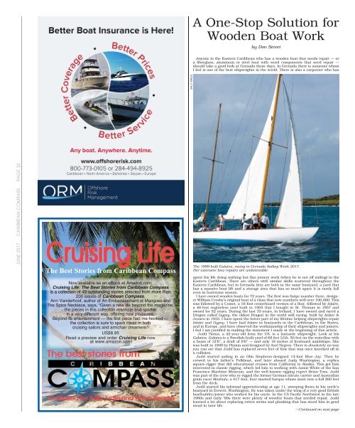 Caribbean Compass Yachting Magazine June 2017