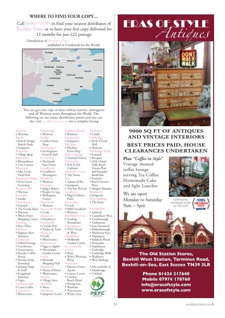 Wealden Times | WT184 | June 2017 | Kitchen & Bathroom supplement inside