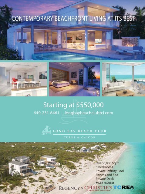 Turks & Caicos Islands Real Estate Summer/Fall 2017