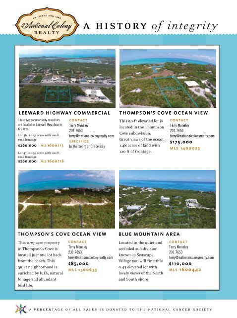 Turks & Caicos Islands Real Estate Summer/Fall 2017