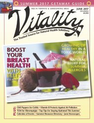 Vitality Magazine  - June 2017 (test)