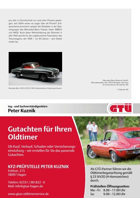 33. Hagen-Klassik - Oldtimerrrallye - Programm