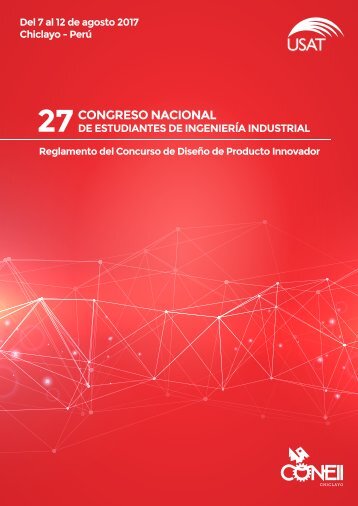 Bases del Concurso de Diseño de Producto Innovador - CONEII Chiclayo 2017