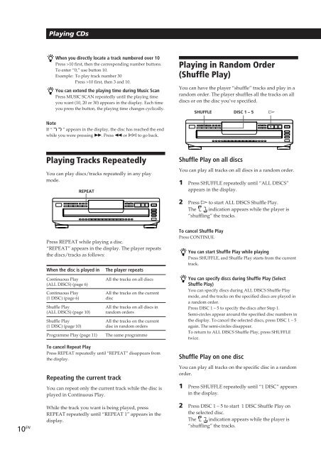 Sony CDP-CE405 - CDP-CE405 Consignes d&rsquo;utilisation Anglais