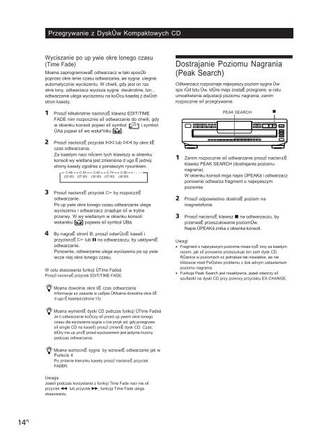 Sony CDP-CE405 - CDP-CE405 Consignes d&rsquo;utilisation Anglais