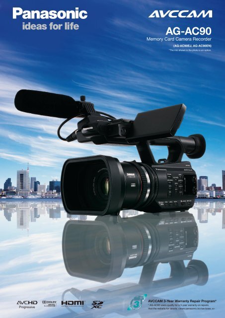 AG-AC90 - Broadcast and Professional AV Web Site - Panasonic