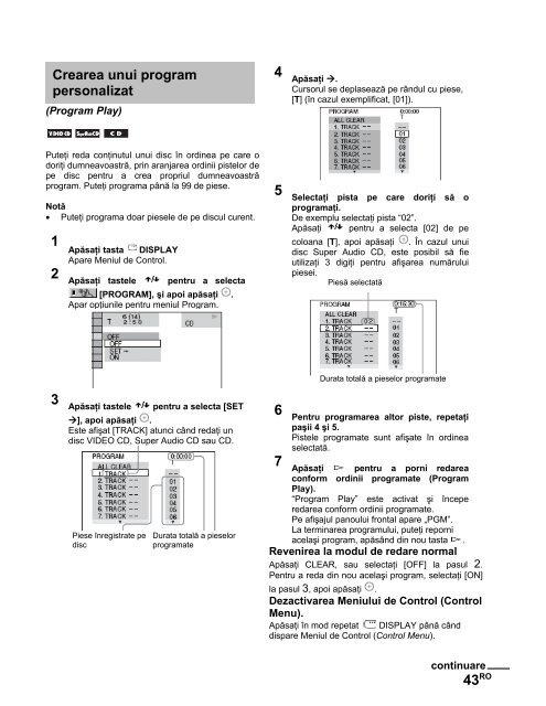 Sony DAV-X1V - DAV-X1V Istruzioni per l'uso Rumeno