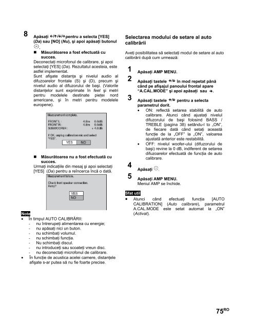 Sony DAV-X1V - DAV-X1V Istruzioni per l'uso Rumeno