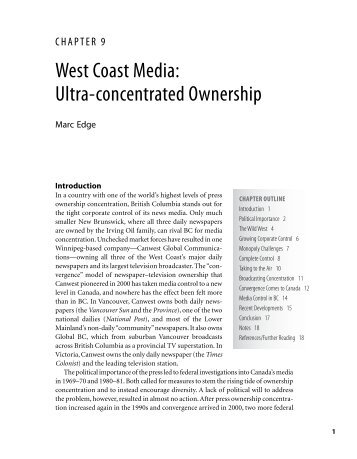 the impact of media ownership The influence of ownership on the valence of media content: the case of movie reviews gabriel rossman working paper #27, fall 2011 (updated. the impact of media ownership The influence of ownership on the valence of media content: the case of movie reviews gabriel rossman working paper #27, fall 2011 (updated.