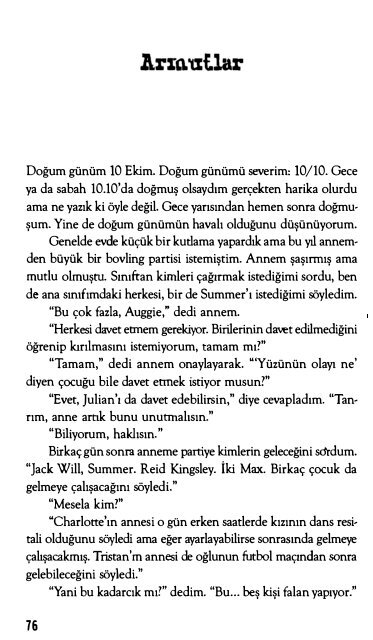 R.J.Palacio - Mucize CS