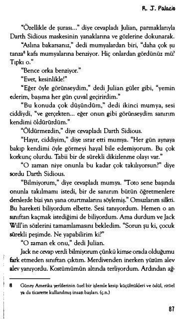 R.J.Palacio - Mucize CS