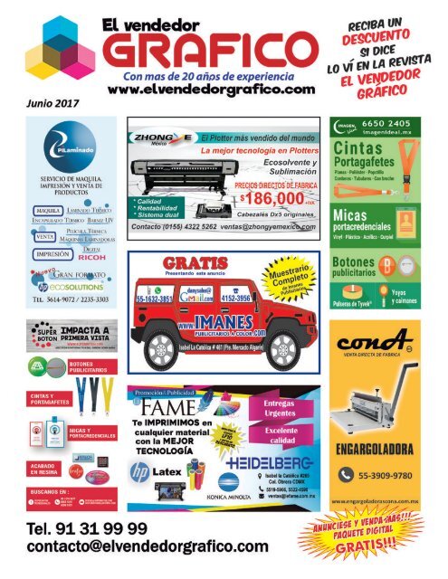 Revista El Vendedor Gráfico Junio 2017