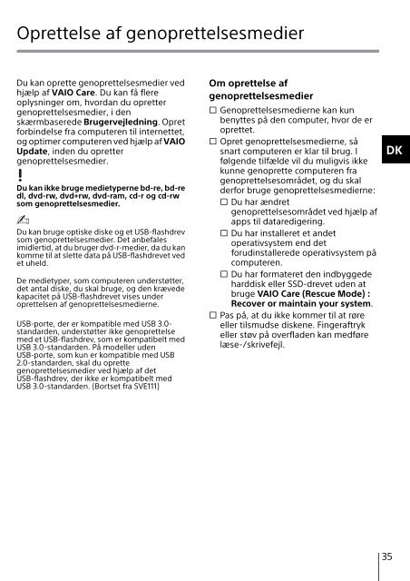 Sony SVE14A3V2R - SVE14A3V2R Guide de d&eacute;pannage Finlandais