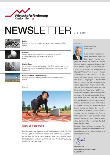 NEWSLETTER JULI 2012 - Bern