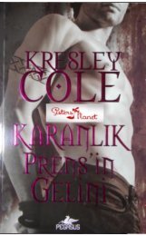 Kresley Cole - Karanlık Prensin Gelini