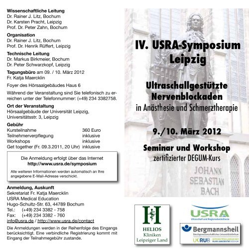 IV. USRA-Symposium Leipzig