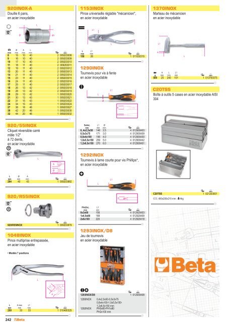 Outils Beta