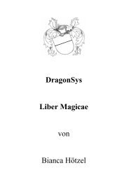 DragonSys Liber Magicae von Bianca Hötzel