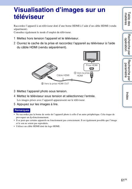 Sony MHS-TS20K - MHS-TS20K Istruzioni per l'uso Francese