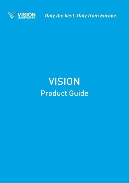 Vision Product Guide 2012 EN 7Mb