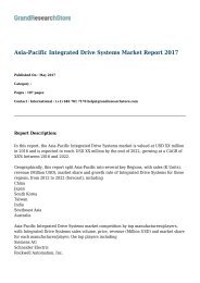 Asia-Pacific Integrated Drive Systems Market Report 2017