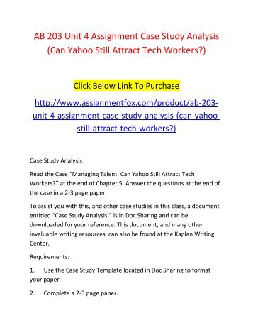 ab foods case study Whole foods case study questions review the whole foods case study (pp 1-6) and answer the questions connected to chapters 4, 5, 6, and 7 as listed below. ab foods case study Whole foods case study questions review the whole foods case study (pp 1-6) and answer the questions connected to chapters 4, 5, 6, and 7 as listed below.