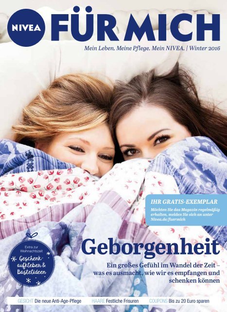 Nivea Fur Mich Magazin Winter 16