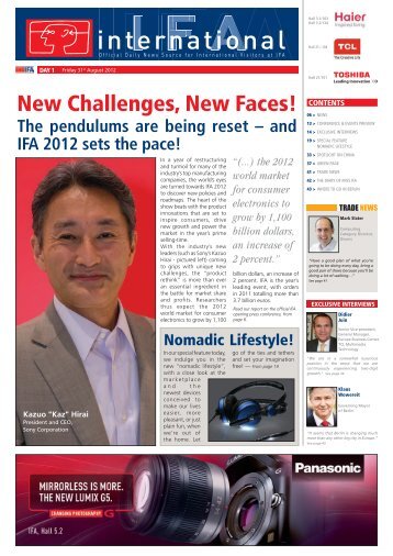Day 1 - IFA International