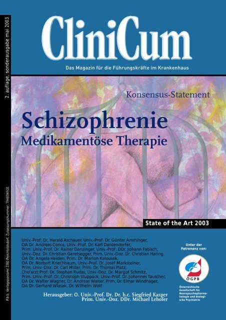 Schizophrenie Medikamentöse Therapie - Medizin Akademie