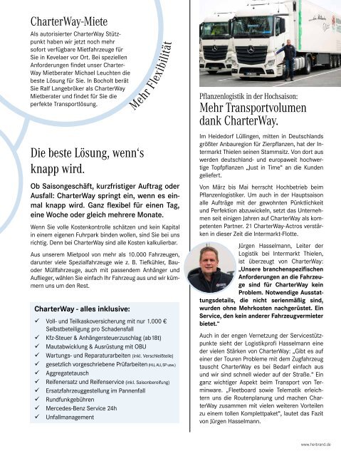 AutoVisionen - Das Herbrand Kundenmagazin Ausgabe 13