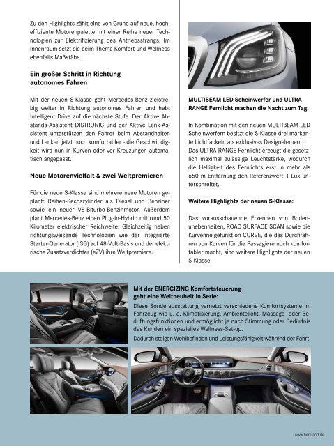 AutoVisionen - Das Herbrand Kundenmagazin Ausgabe 13