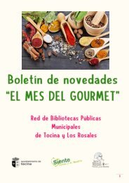 Novedades libros MES DEL GOURMET