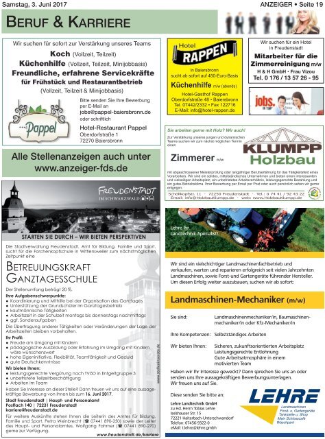 Anzeiger Ausgabe 22/17