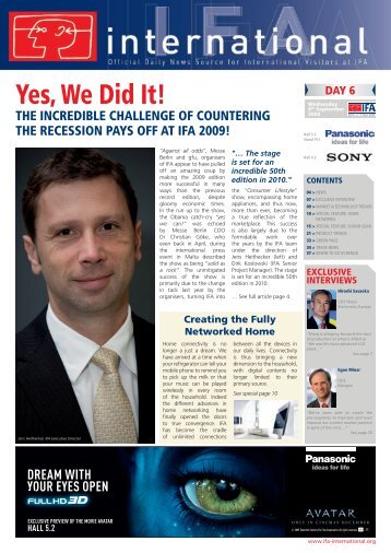 Day 6 - IFA International 