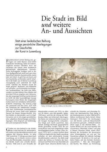 ein Bild wird gemalt, nicht geredet - Ons Stad