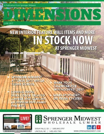 Sprenger Midwest June Newsletter