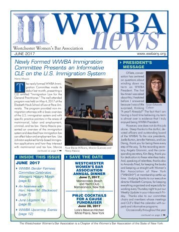 WWBA June 2017 Newsletter 