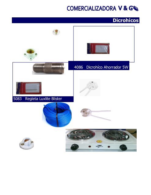 1 V&amp;G. Catálogo 2013 Parte 1 REVISADO