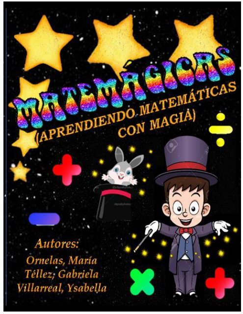 manual para niños para aprender matematicas con magia