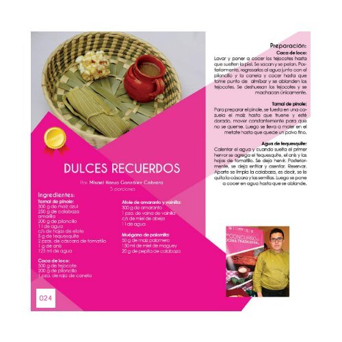 2do Recetario - Sabores y Raíces de la CDMX