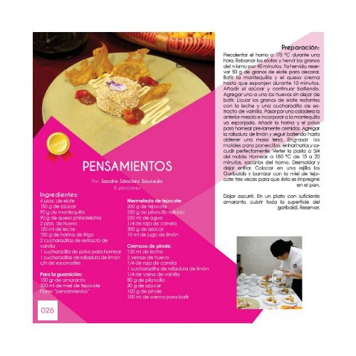 2do Recetario - Sabores y Raíces de la CDMX