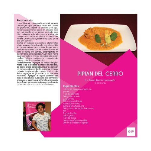 2do Recetario - Sabores y Raíces de la CDMX