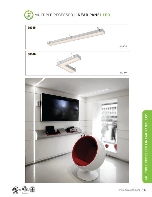 Eurofase lighting 2017 Multiple Recessed