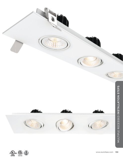 Eurofase lighting 2017 Multiple Recessed